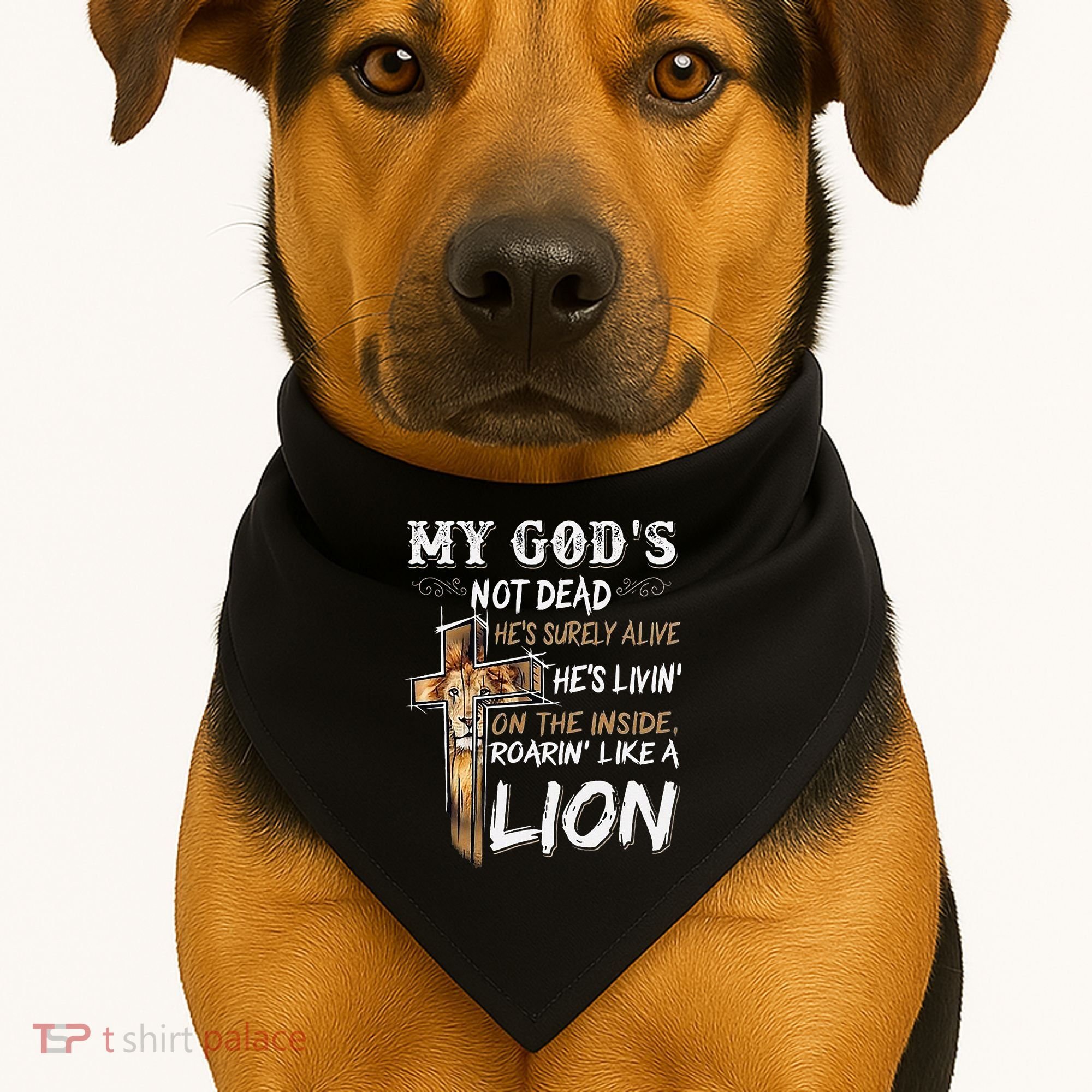 My God Is Not Dead USA-Made Doggie Bandana