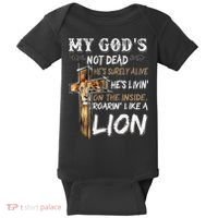 My God Is Not Dead Baby Bodysuit thumb 0