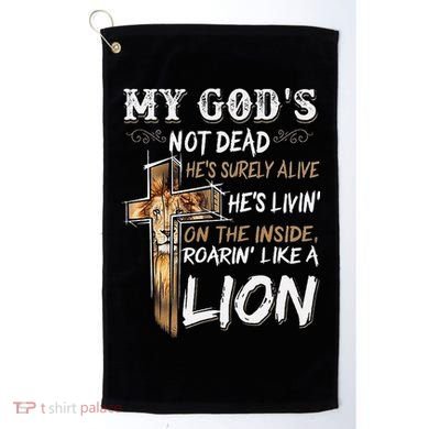 My God Is Not Dead Golf Towel