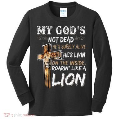 My God Is Not Dead Kids Long Sleeve Shirt