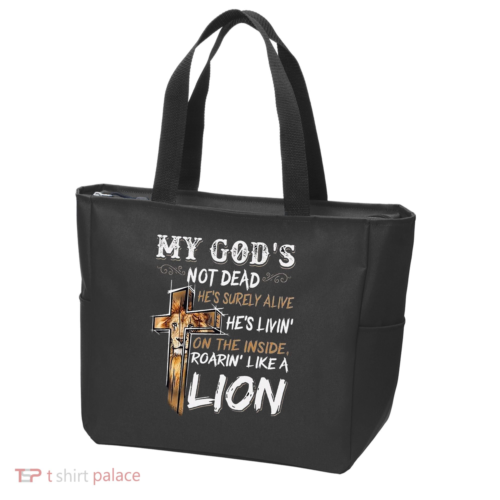 My God Is Not Dead Tote Bag