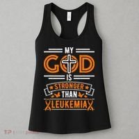 My God Is Stronger Than Leukemia Survivor Women's Tank Top thumb 3