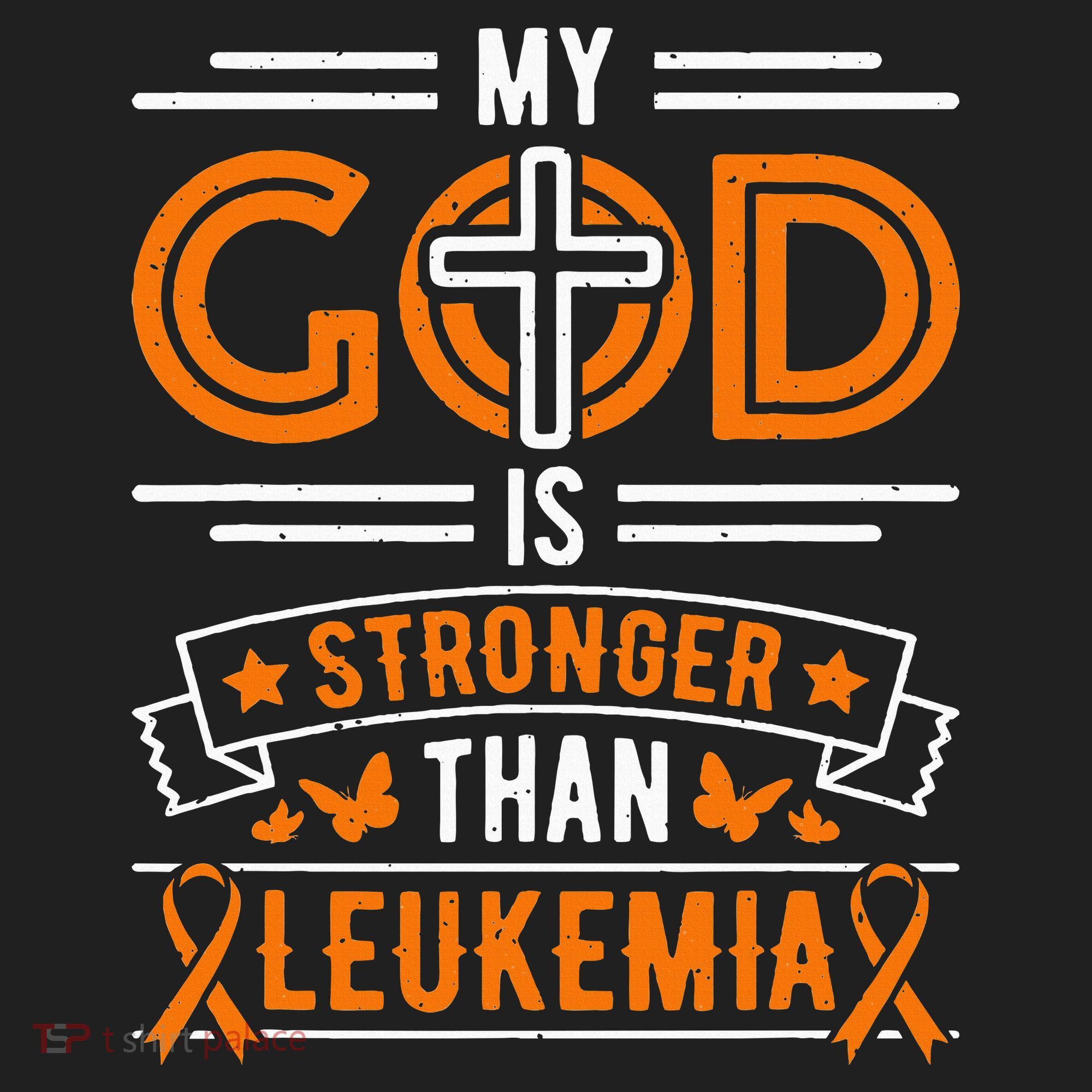 My God Is Stronger Than Leukemia Survivor Hat