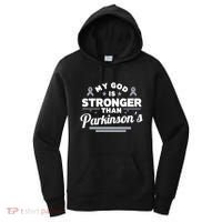My God Is Stronger Than ParkinsonS Disease Faith Ribbon Women's Hoodie thumb 0