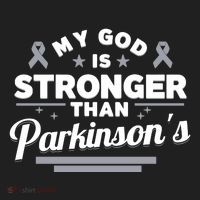 My God Is Stronger Than ParkinsonS Disease Faith Ribbon Hat thumb 2
