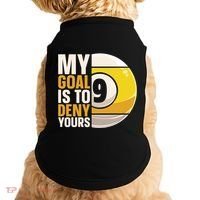 My Goal Is To Deny Yours Pool Billiard Snooker Great Gift Doggie Tank thumb 0