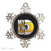 My Goal Is To Deny Yours Pool Billiard Snooker Great Gift Ornament thumb 0