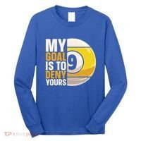 My Goal Is To Deny Yours Pool Billiard Snooker Great Gift Long Sleeve Shirt thumb 0