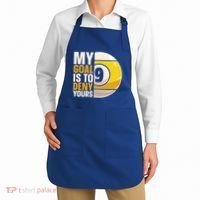 My Goal Is To Deny Yours Pool Billiard Snooker Great Gift Apron thumb 2