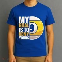 My Goal Is To Deny Yours Pool Billiard Snooker Great Gift T-Shirt thumb 3
