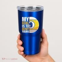 My Goal Is To Deny Yours Pool Billiard Snooker Great Gift Tumbler thumb 2