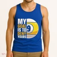 My Goal Is To Deny Yours Pool Billiard Snooker Great Gift Tank Top thumb 3
