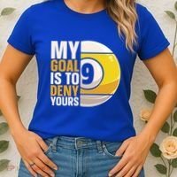 My Goal Is To Deny Yours Pool Billiard Snooker Great Gift Women's T-Shirt thumb 2