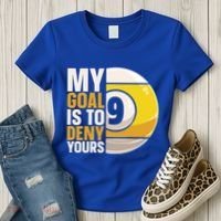 My Goal Is To Deny Yours Pool Billiard Snooker Great Gift Women's T-Shirt thumb 3