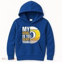 My Goal Is To Deny Yours Pool Billiard Snooker Great Gift Kids Hoodie thumb 0