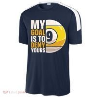 My Goal Is To Deny Yours Pool Billiard Snooker Great Gift Sport-Tek Competitor United Soccer Jersey thumb 2