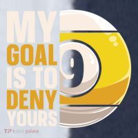 My Goal Is To Deny Yours Pool Billiard Snooker Great Gift Sport-Tek Competitor United Soccer Jersey thumb 4