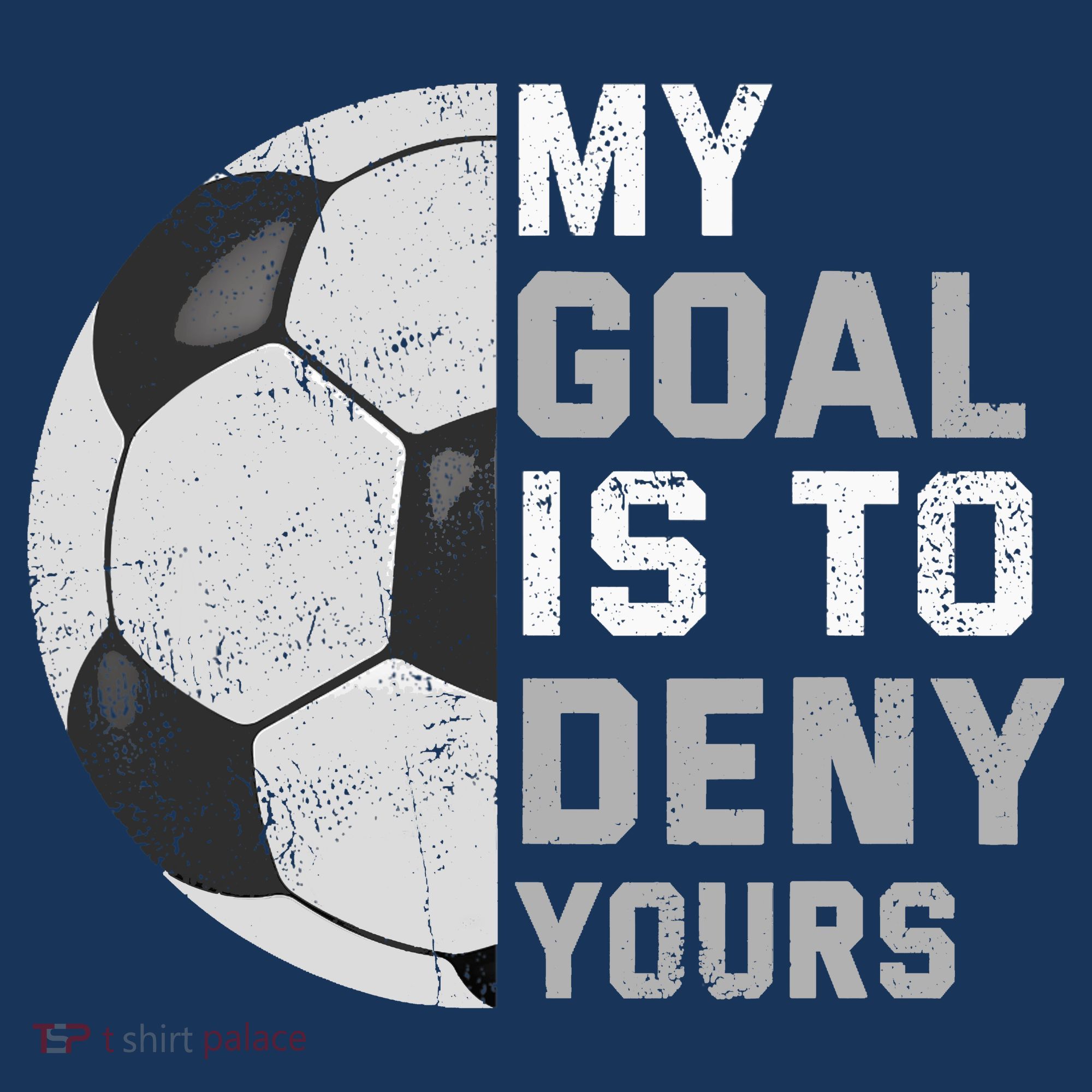 My Goal Is To Deny Yours Soccer Goalie Funny Soccer Lover Women's Tank Top