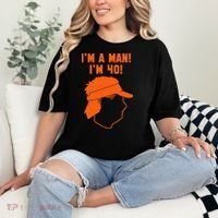 Mike Gundy IM A Man! IM 40! Comfort Colors T-Shirt thumb 2