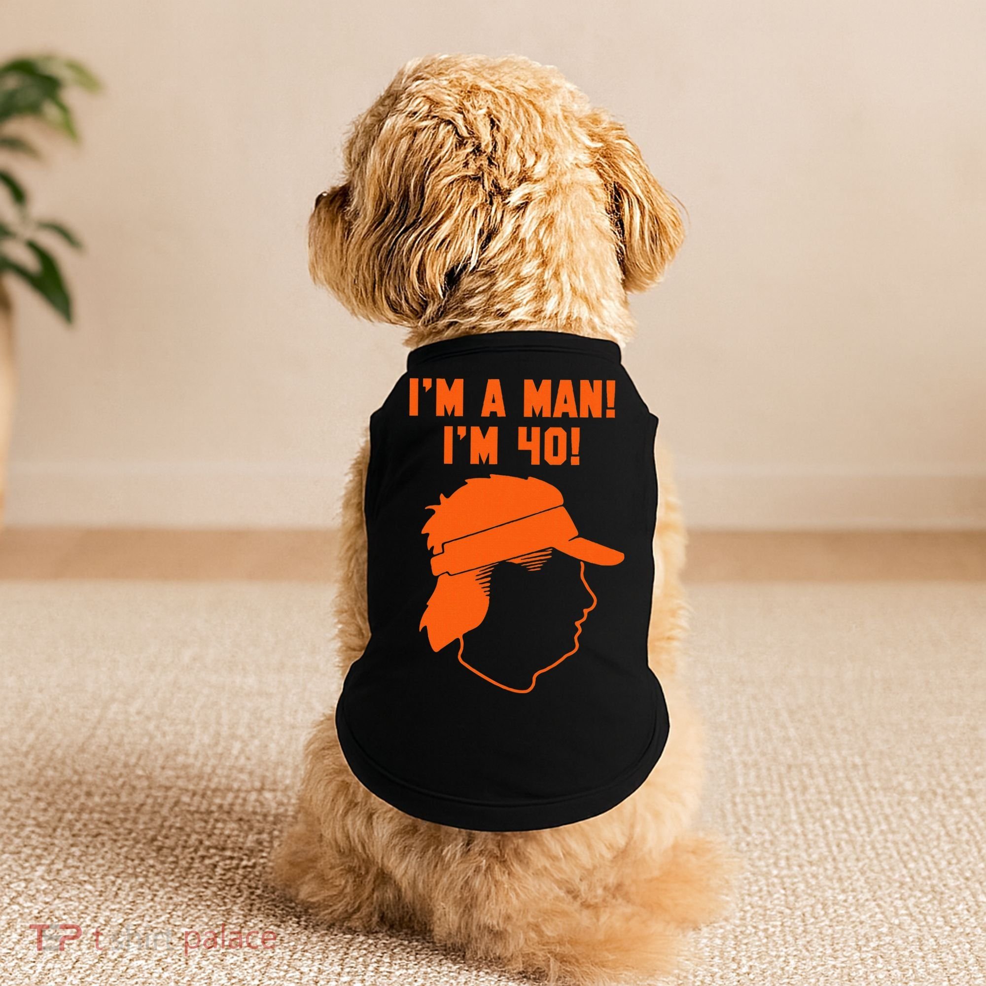 Mike Gundy IM A Man! IM 40! Doggie Tank
