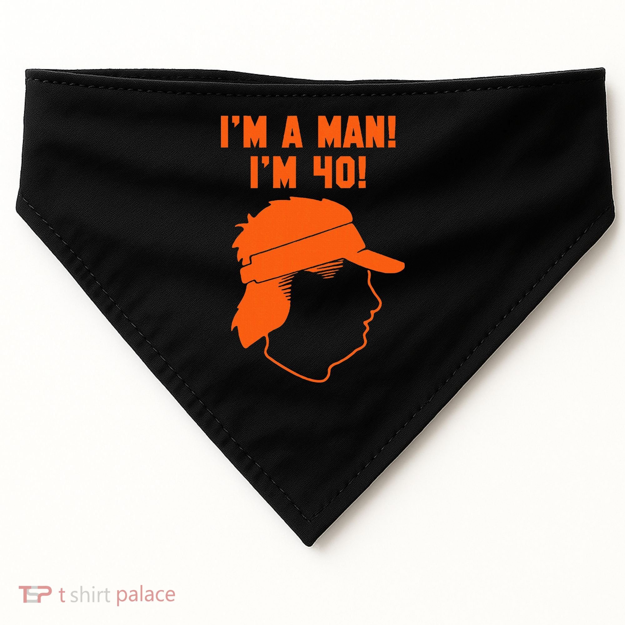 Mike Gundy IM A Man! IM 40! USA-Made Doggie Bandana