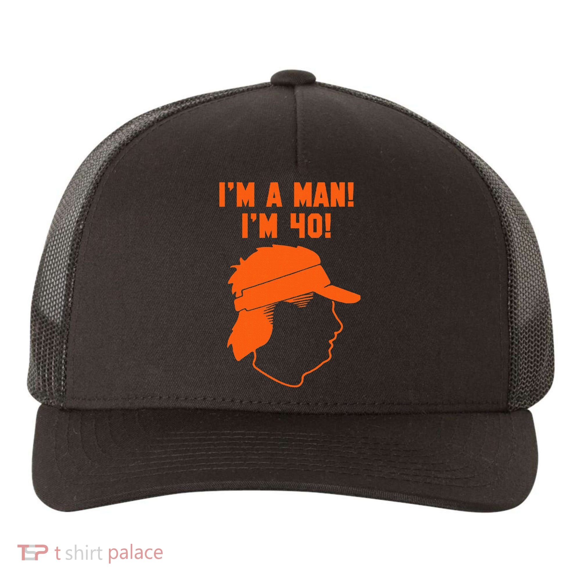 Mike Gundy IM A Man! IM 40! Yupoong Adult 5-Panel Trucker Hat