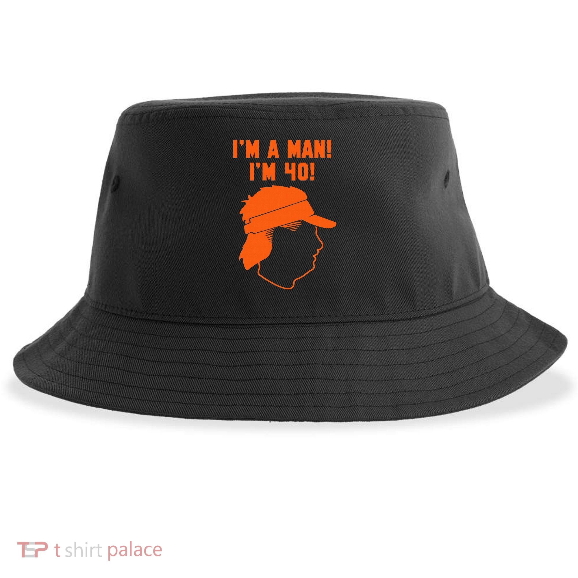 Mike Gundy IM A Man! IM 40! Sustainable Bucket Hat