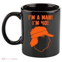 Mike Gundy IM A Man! IM 40! 11oz C Handle Ceramic Mug thumb 2