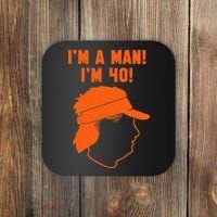 Mike Gundy IM A Man! IM 40! Coaster thumb 0