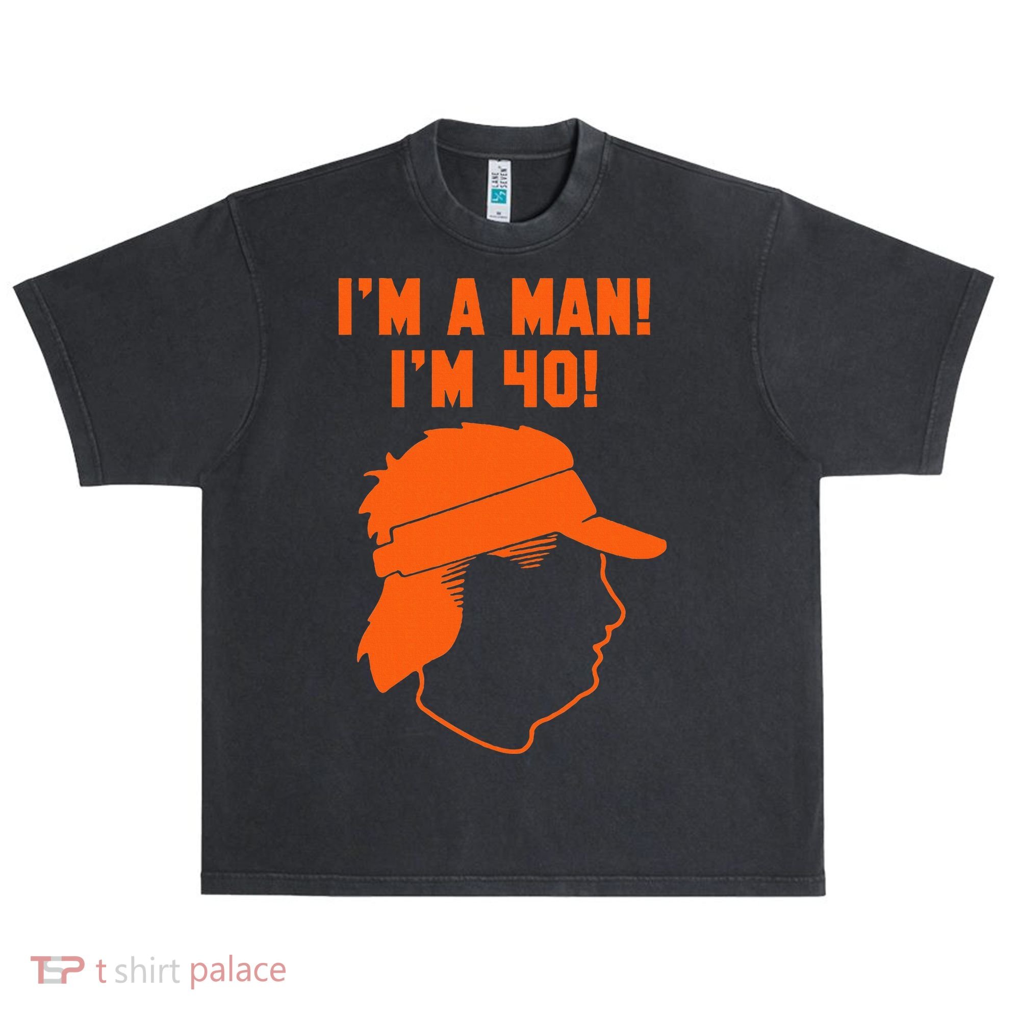 Mike Gundy IM A Man! IM 40! Urban Oversized Heavyweight T-Shirt