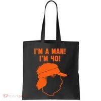 Mike Gundy IM A Man! IM 40! Tote Bag thumb 0