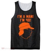 Mike Gundy IM A Man! IM 40! Mesh Reversible Basketball Jersey Tank thumb 0