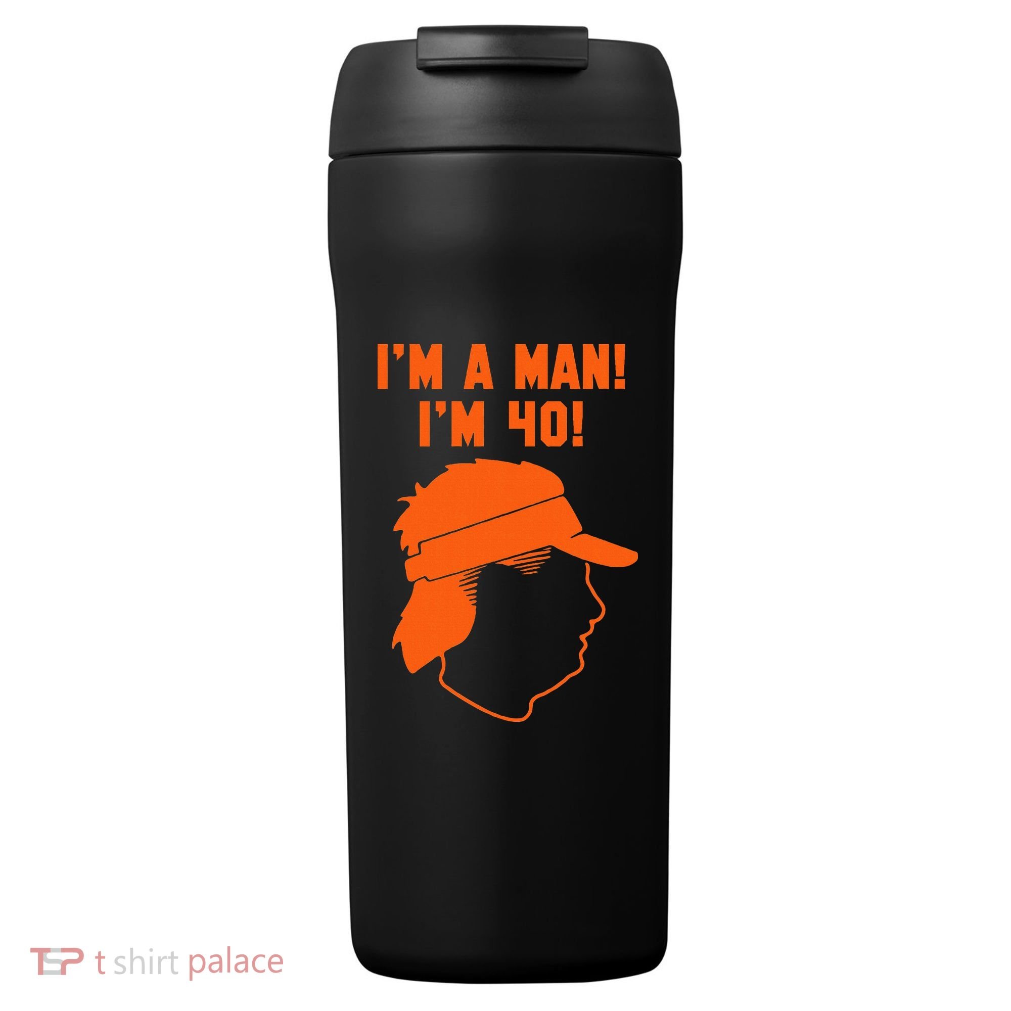 Mike Gundy IM A Man! IM 40! 24oz Duet Stainless Steel Tumbler