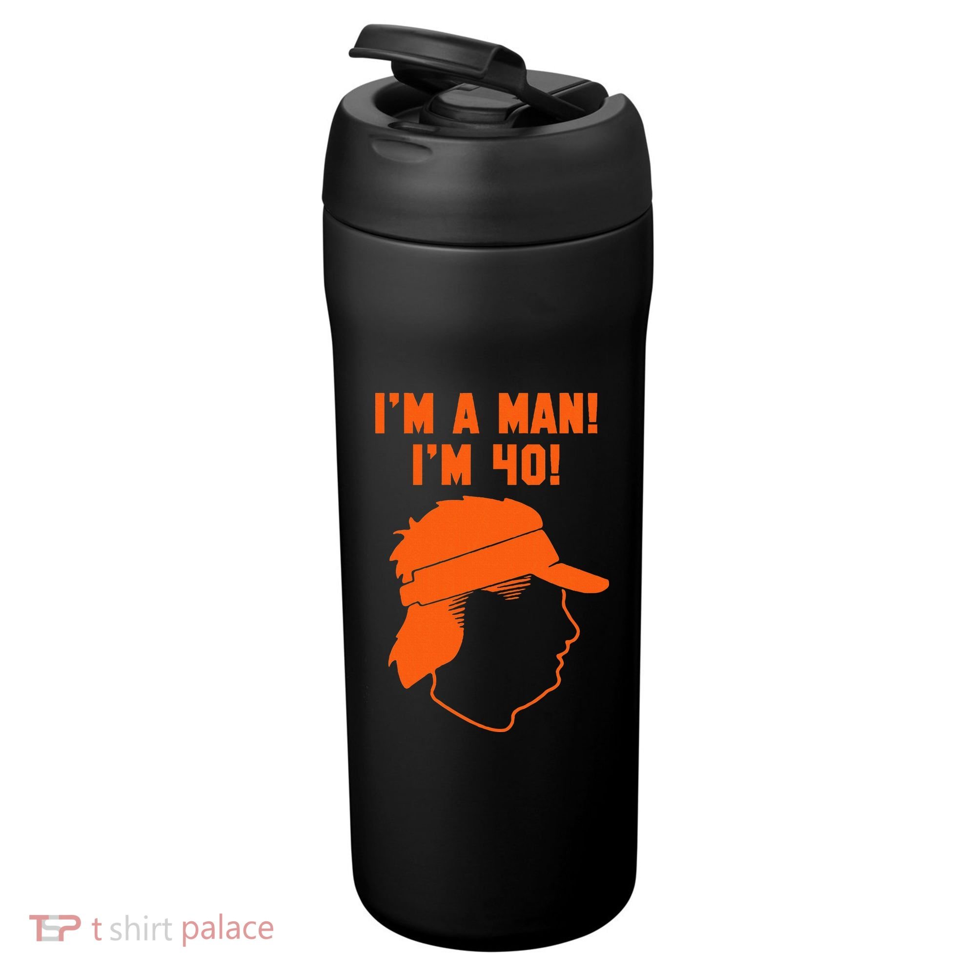 Mike Gundy IM A Man! IM 40! 24oz Duet Stainless Steel Tumbler
