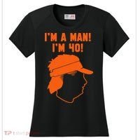 Mike Gundy IM A Man! IM 40! Women's Cooling Performance Crew T-Shirt thumb 0