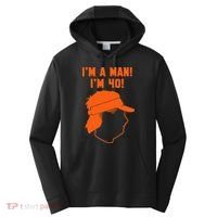 Mike Gundy IM A Man! IM 40! Performance Fleece Hoodie thumb 0