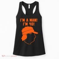 Mike Gundy IM A Man! IM 40! Women's Tank Top thumb 0
