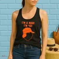 Mike Gundy IM A Man! IM 40! Women's Tank Top thumb 2
