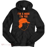 Mike Gundy IM A Man! IM 40! Tie Dye Hoodie thumb 0