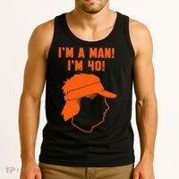 Mike Gundy IM A Man! IM 40! Tank Top thumb 3