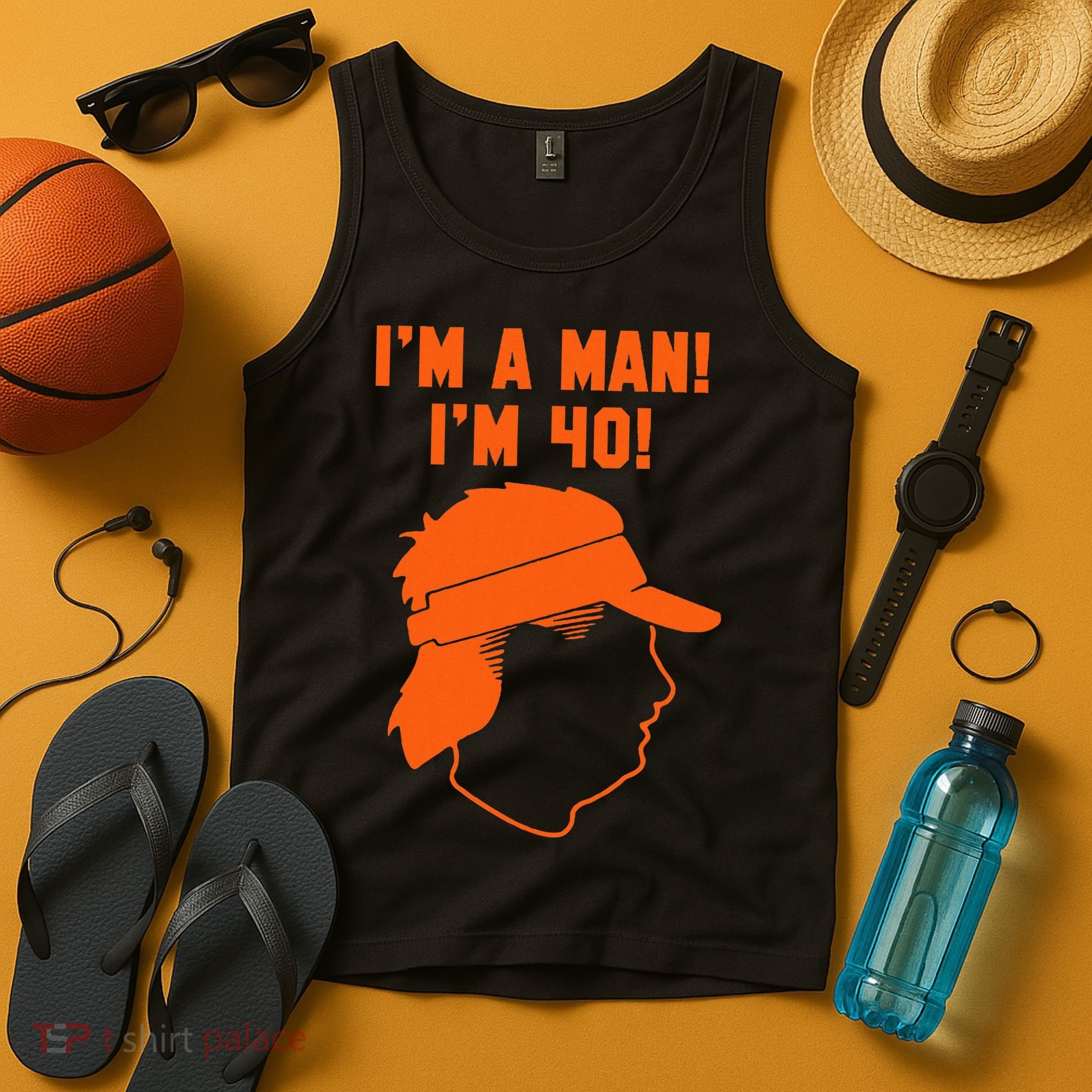 Mike Gundy IM A Man! IM 40! Tank Top