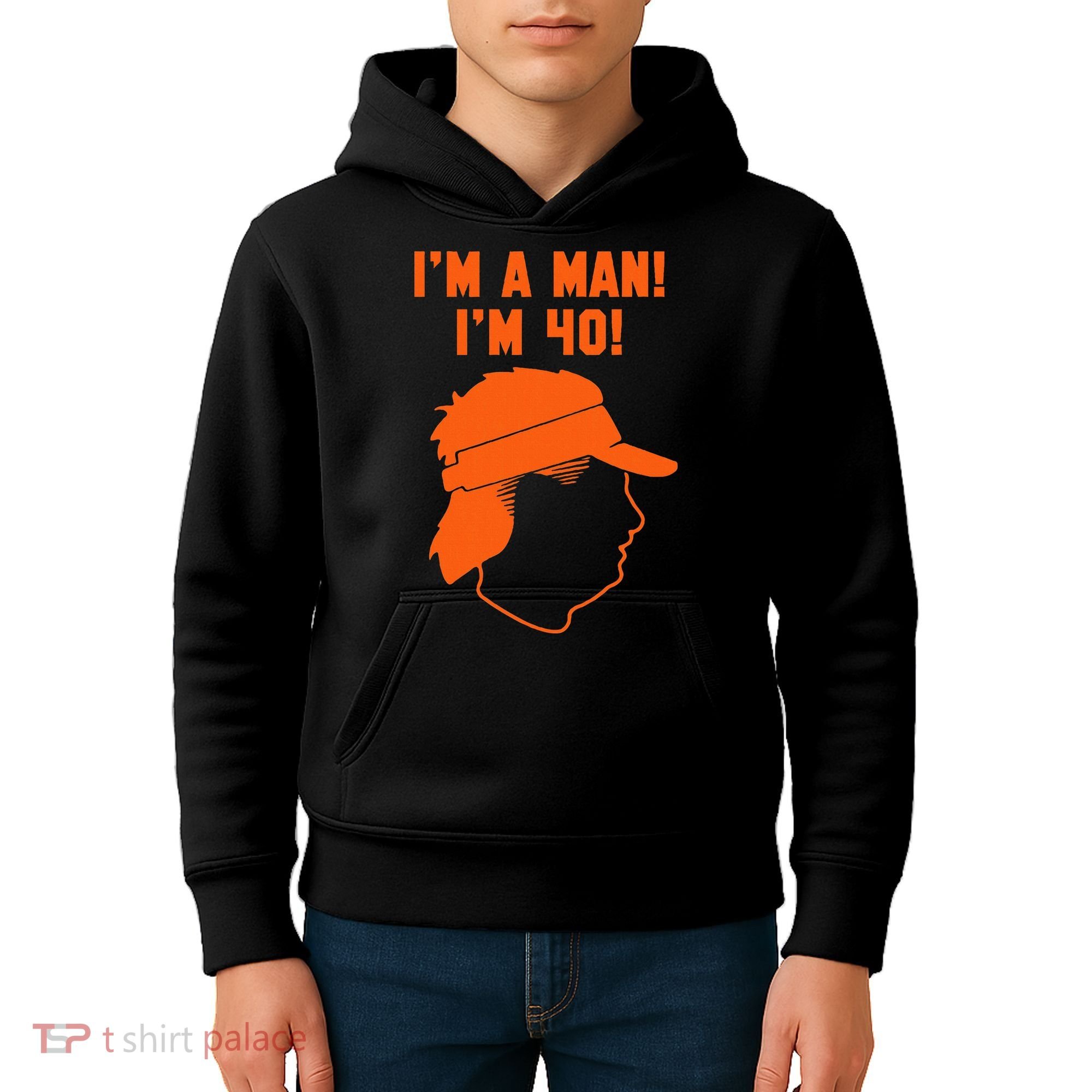 Mike Gundy IM A Man! IM 40! Kids Hoodie
