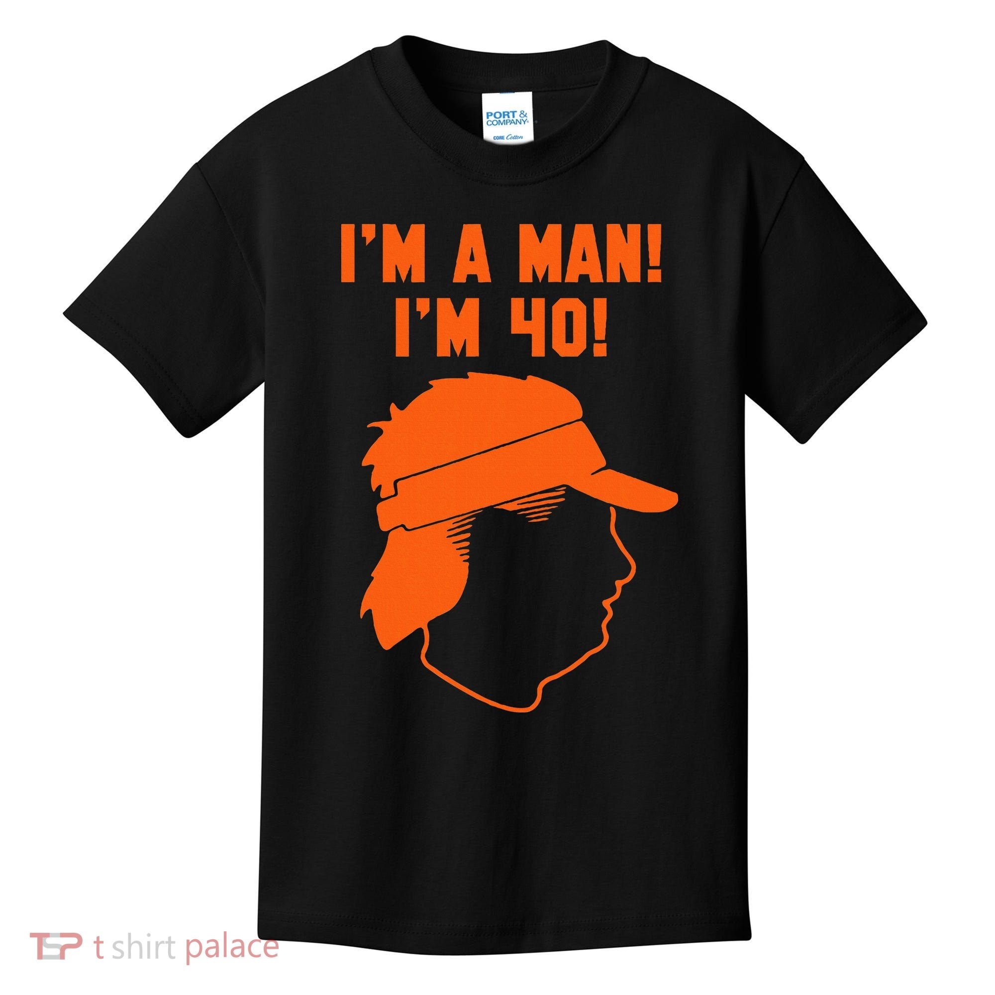 Mike Gundy IM A Man! IM 40! Kids T-Shirt