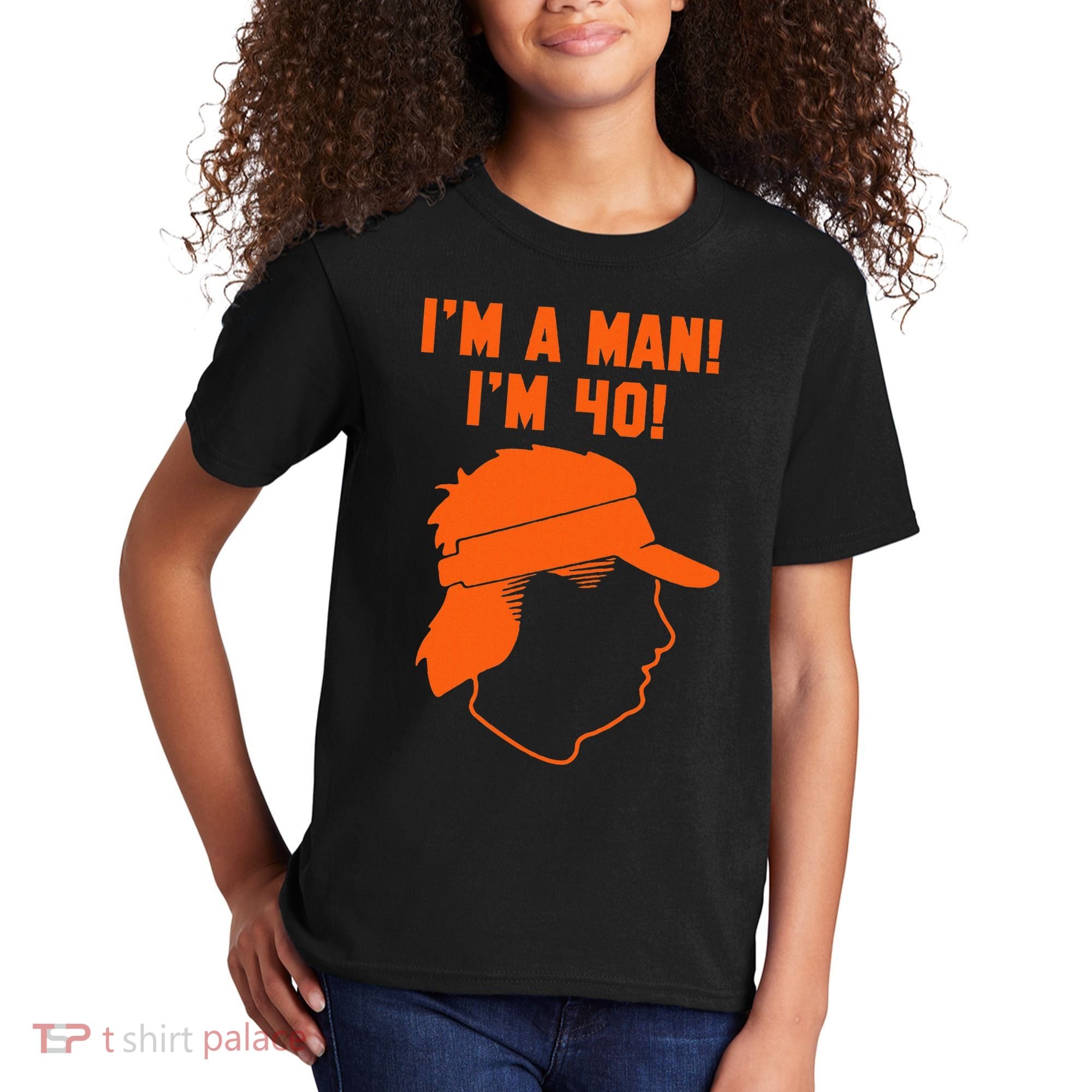 Mike Gundy IM A Man! IM 40! Kids T-Shirt