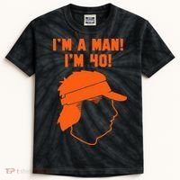 Mike Gundy IM A Man! IM 40! Kids Tie-Dye T-Shirt thumb 0