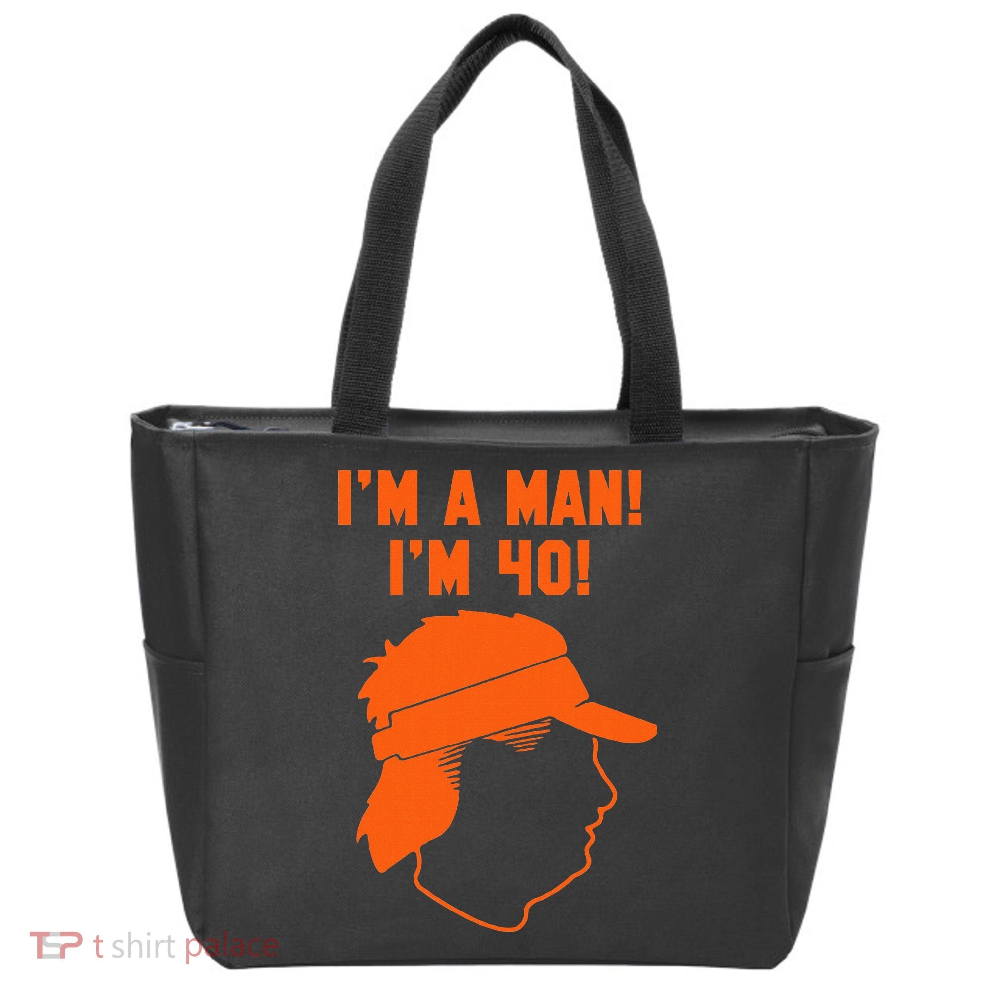 Mike Gundy IM A Man! IM 40! Tote Bag