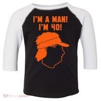 Mike Gundy IM A Man! IM 40! Toddler Fine Jersey T-Shirt thumb 0