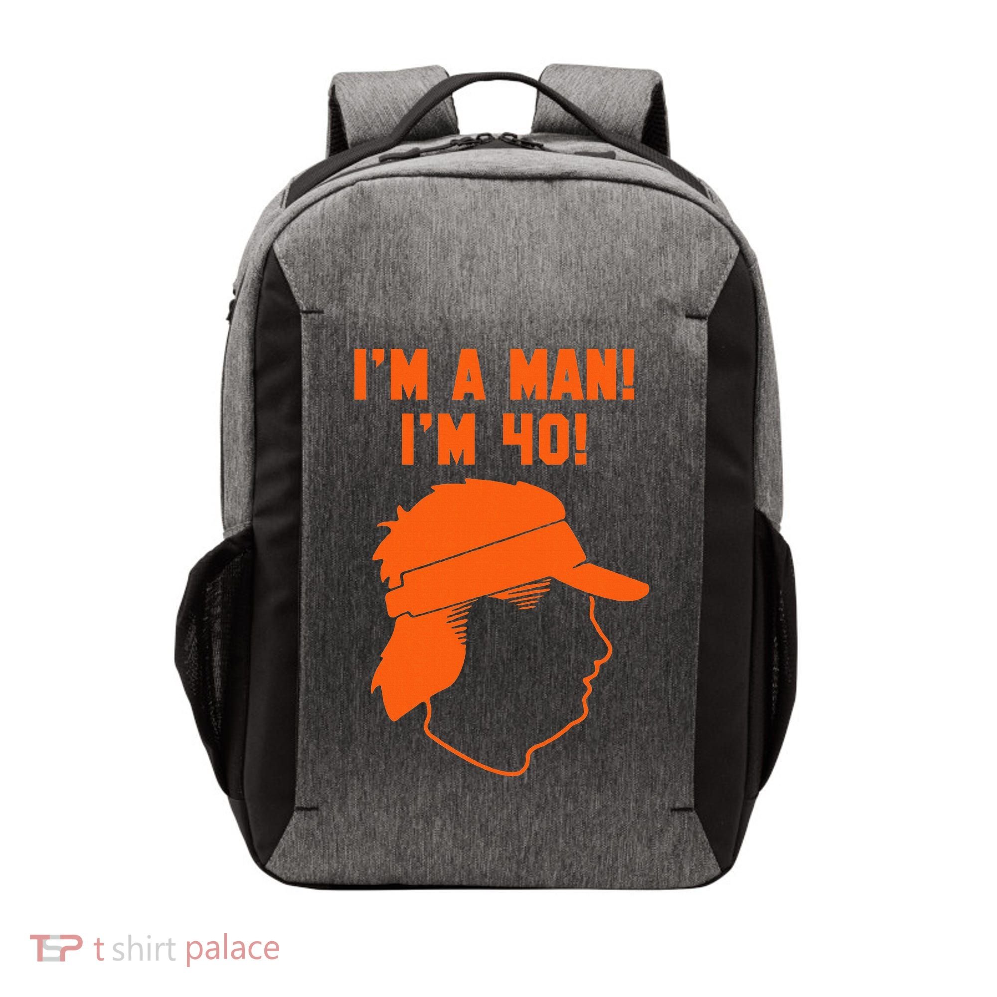 Mike Gundy IM A Man! IM 40! Vector Backpack
