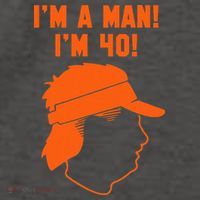Mike Gundy IM A Man! IM 40! Vector Backpack thumb 2