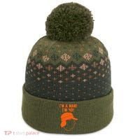 Mike Gundy IM A Man! IM 40! The Baniff Cuffed Pom Beanie thumb 0